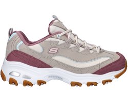 Skechers D'Lites Popular Vote dames sneaker - Taupe - Maat 38