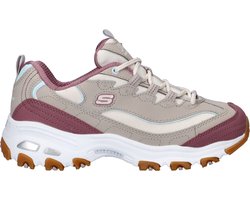 Skechers D'Lites Popular Vote dames sneaker - Taupe - Maat 39
