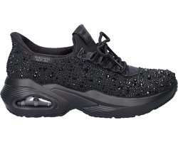 Skechers Hands Free Slip-In M-Uno dames sneaker - Zwart zwart - Maat 39