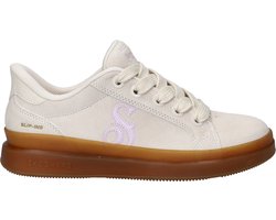 Skechers Hands Free Slip-Ins Courtside dame sneaker - Off White - Maat 37