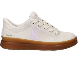 Skechers Hands Free Slip-Ins Courtside dame sneaker - Off White - Maat 38