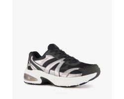 Skechers Shadow Stellar 90 dames sneakers zwart zilver - Maat 40 - Extra comfort - Memory Foam