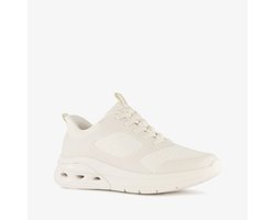 Skechers Slip-ins: BOBS Sport Arc Waves dames sneakers wit - Maat 39 - Extra comfort - Memory Foam