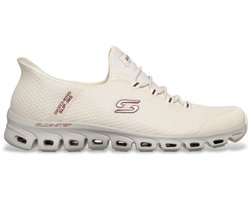 Skechers Slip-Ins Glide Step Vibey off-white pantoffels