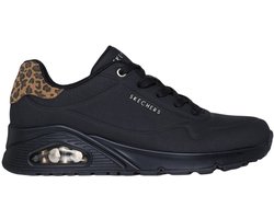 Skechers Uno Dames Sneakers 177093-bbk - Kleur Zwart - Maat 41
