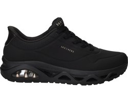 Skechers Uno Glide Step Glide On Air Sneakers - Dames - Zwart - Maat:40