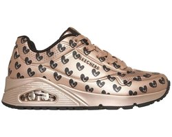 Skechers UNO - LIVE COLORFULLY Dames Sneakers - Gold