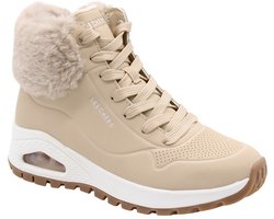 Skechers Uno Rugged Dames Sneakers 167274-sand - Kleur Wit - Maat 41