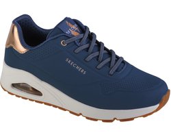 Skechers Uno-Shimmer Away, Vrouwen, Marineblauw, Sneakers, maat: 36,5