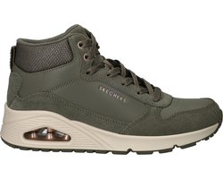 Skechers Uno - Stacre Shine Dames Sneakers - Groen