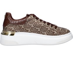 Steve Madden Glider 2 dames sneaker - Beige multi - Maat 42