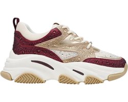 Steve Madden - Privy Cherry Lacq/Gold - Maat 40