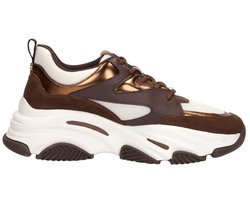 Steve Madden Progressive Sneakers Laag - brons - Maat 39