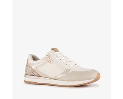 Tamaris sneakers dames wit beige - Maat 41