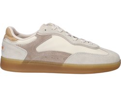 The Hoff Brand Park Woman Sneakers Dames - Leren Sneaker - Beige - Maat 38