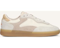 The Hoff Brand Park Woman Sneakers Dames - Leren Sneaker - Beige - Maat 40