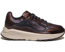 Xsensible Milau Sneakers - Leer - Dames - Brons - Maat 38