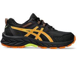 Asics Pre Venture 9 GS - Unisex Sneaker - Zwart/Oranje - Maat 40
