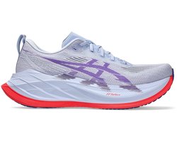 ASICS Superblast 2. Hardloopschoenen. Unisex - Maat 41.5 - Blue Fade/Edo Purple
