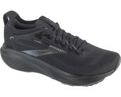 Brooks Adrenaline GTS 25, Vrouwen, Zwart, Hardloopschoenen, maat: 40,5