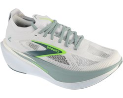 Brooks Hyperion Max 3, Mannen, Wit, Hardloopschoenen, maat: 42