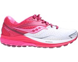 hardloopschoen Ride 9 dames rood/wit maat 37