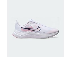 Nike Downshifter 12 - Dames - Hardloopschoen - Wit - Maat 38