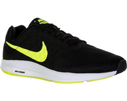 Nike Downshifter 7 Hardloopschoenen Heren Hardloopschoenen - Maat 43 - Mannen - zwart/geel
