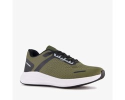 Osaga heren hardloopschoenen groen zwart - Maat 44 - Uitneembare zool