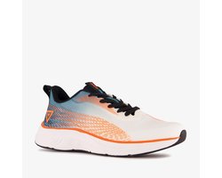 Osaga heren hardloopschoenen wit oranje - Maat 40 - Uitneembare zool