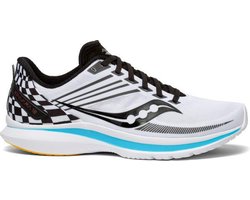 Saucony Kinvara 12 Heren - Sportschoenen - zwart/wit - maat 46