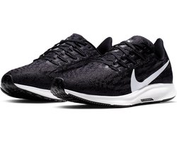 Sportschoenen - Nike Wmns Air Zoom Pegasus 36 Dames Hardloopschoenen - Black/White-Thunder Grey - Maat 44.5