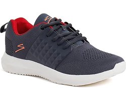 UNPAR by SG Franklin Hardloopschoenen voor Heren (Zwart, EU 42/UK 8/US 8.5) | Lichtgewicht & Goede Pasvorm | EVA Buitenzool met Ademend Mesh & Gebreid Bovenwerk | Ideaal voor Trail Hardlopen, Fitness & Training, Joggen, Regelmatig & Modieus Dragen