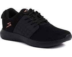 UNPAR by SG Franklin Hardloopschoenen voor Heren (Zwart, EU44/UK10/US10.5) | Lichtgewicht & Goede Pasvorm | EVA Buitenzool met Mesh & Gebreid Bovenwerk | Ideaal voor Trail Hardlopen, Fitness & Training, Joggen, Regelmatig & Modieus Dragen