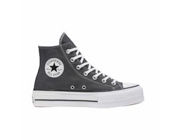 Casual Damessneakers Converse Chuck Taylor All Star Lift Hi Donker grijs - 39