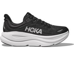 HOKA Bondi 9 Hardloopschoenen - Zwart/Wit- Maat 37 1/3 - Dames