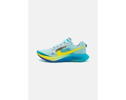 Nike ZOOMX Ultrafly Trail - Unisex Hardloopschoen - Geel/Blauw - Maat 47.5 - Doos Zonder Deksel