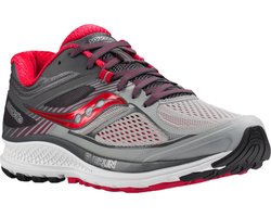 Saucony Hardloopschoenen - Maat 38.5 - Vrouwen - grijs/rood/zilver