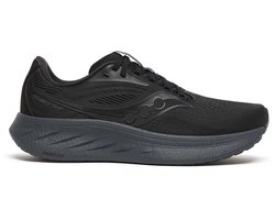 Saucony | Ride 18 | Hardloopschoenen | Heren | Black / Shadow | 48 -