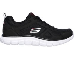Skechers De Skechers Track  Sneakers - Maat 44 - Mannen - zwart,wit,rood