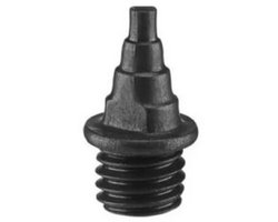 Spikepuntjes - Xmass tree - 5mm - zwart - 12 stuks