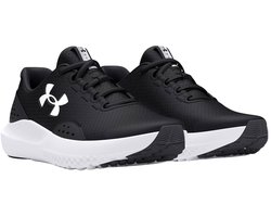 Under Armour UA BGS Surge 4-BLK Jongens Sportschoenen - Zwart - Antraciet - Wit