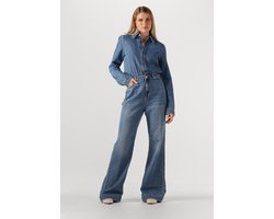 7 For All Mankind Tailored Jumpsuit Hilo Jumpsuits Dames - Blauw - Maat M