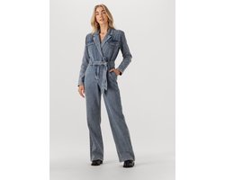 Freebird Yael Denim Jumpsuits Dames - Lichtblauw - Maat L