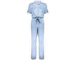 Geisha Jumpsuit Jumpsuit Met Denim Look 51330 10 Light Blue Denim Dames Maat - XXL
