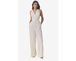 Next - Dames - Jumpsuit met halterhals - Wit