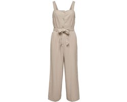 Only Caro Linen Overall Beige S Vrouw