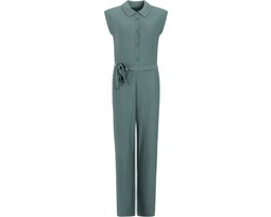Protest PRTKenzy - Jumpsuit Dames - Normale pasvorm Knoopsluiting - Zwart