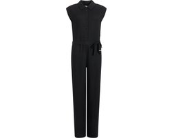 Protest PRTKenzy - Jumpsuit Dames - Normale pasvorm Knoopsluiting - Zwart