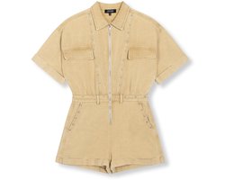 Refined Department Jumpsuit Kate Relaxed Studs Jumps R2603373942 601 Camel Dames Maat - L